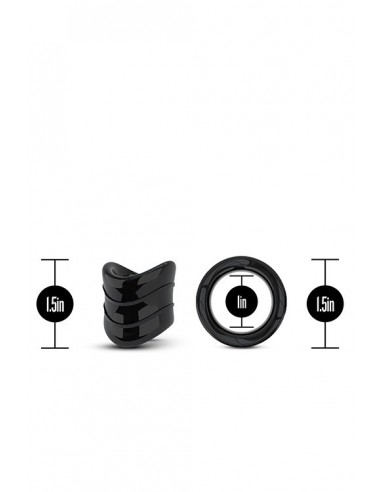 Stymulująca Nakładka Stay Hard Beef Ball Stretcher Snug Xlong - Przedłużki i nakładki na penisa - 2