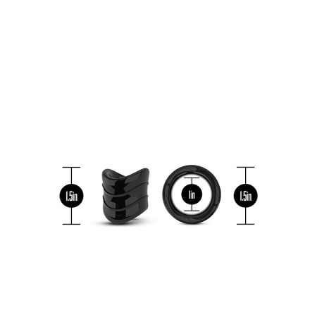 Rozciągacz na jądra Beef Ball Stretcher Snug XLong - miękki i elastyczny TPE, szerokość 3,8 cm - 2