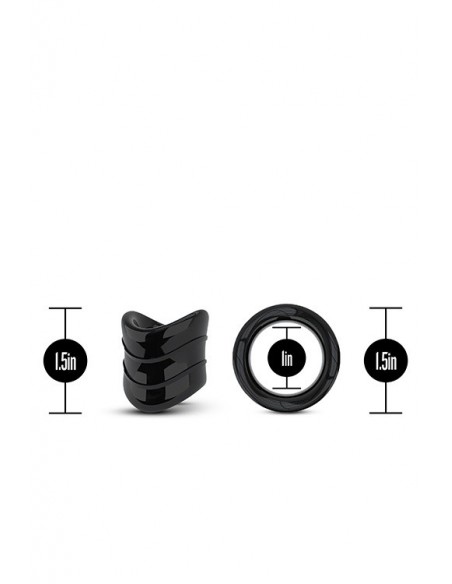 Stymulująca Nakładka Stay Hard Beef Ball Stretcher Snug Xlong - Przedłużki i nakładki na penisa - 2