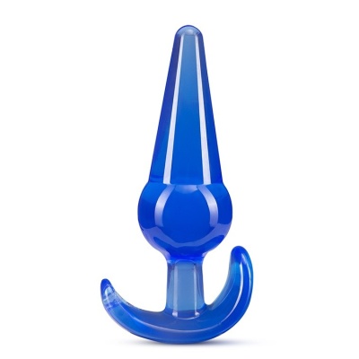 Korek analny B Yours Large Anal Plug - stożkowy profil TPE, dł. 12,7 cm, śr. 3,8 cm - 1
