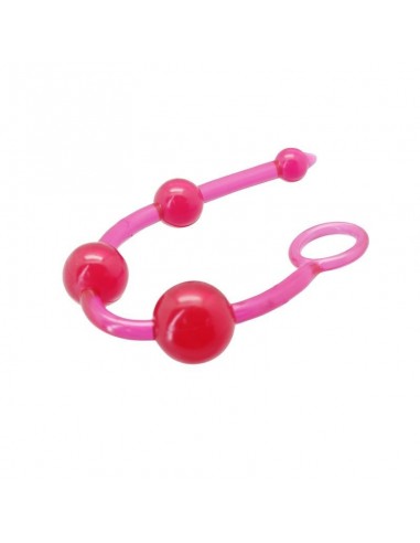 Kulki analne Palline anali Timeless Jelly 4 colore rosa - Kulki analne, koraliki analne - 3