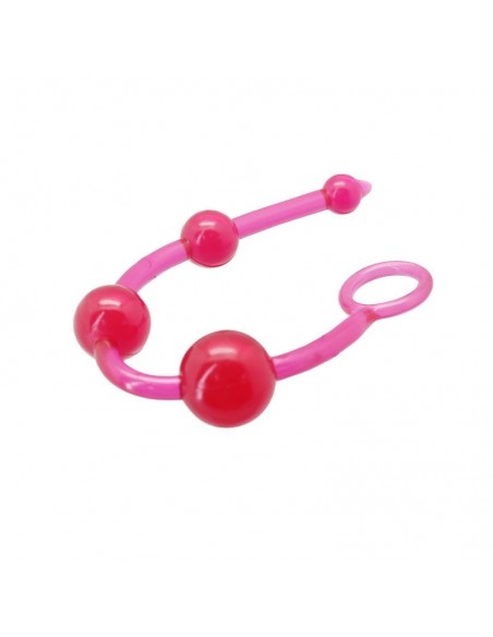 Kulki analne Palline anali Timeless Jelly 4 colore rosa - Kulki analne, koraliki analne - 3