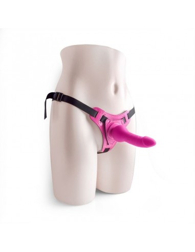 Dildo Na Pasku Cintura Regolabile Strap-On Pink Toyz4Lovers - Strap-ony, dilda na pasku bez wibracji - 1