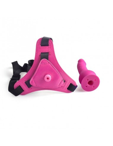 Dildo Na Pasku Cintura Regolabile Strap-On Pink Toyz4Lovers - Strap-ony, dilda na pasku bez wibracji - 3
