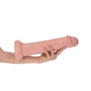 Dildo Italian Cock 11 cali (28,5 cm) w kolorze cielistym - 1