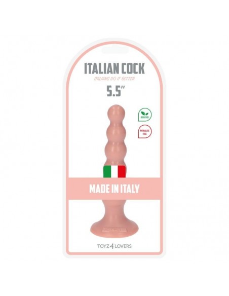 Korek analny zatyczka Italian Cock 5.5"Flesh - Korki analne pozostałe - 4