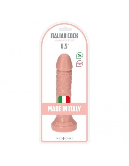 Realistyczne Dildo Italian Cock 6,5"Flesh - Dilda realistyczne - 6