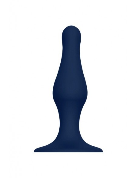Korek analny zatyczka CHEEKY LOVE SILICONE PLUG MEDIUM BLUE - Korki analne silikonowe - 1