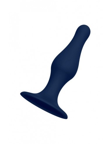 Korek analny zatyczka CHEEKY LOVE SILICONE PLUG MEDIUM BLUE - Korki analne silikonowe - 2