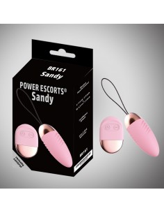 Bezprzewodowe jajeczko wibrujące Sandy EGG Remote Control pink - Wibratory Jajeczka - 1