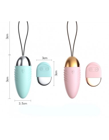 Bezprzewodowe jajeczko wibrujące Sandy EGG Remote Control pink - Wibratory Jajeczka - 3