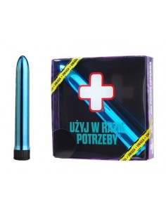 Wibrator na prezent Awaryjny Wibrator Turkusowy - Wibratory Klasyczne - 1