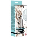 Pompka do penisa Horny Dots Pump z kulką pompującą i zaworem zwalniającym, cylinder 19,5 cm - 2