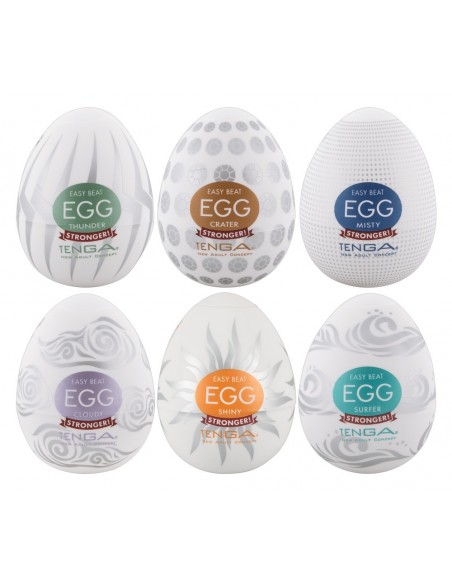 Masturbator Egg Variety 2 6 Pack - Masturbatory i Sztuczne pochwy - 1