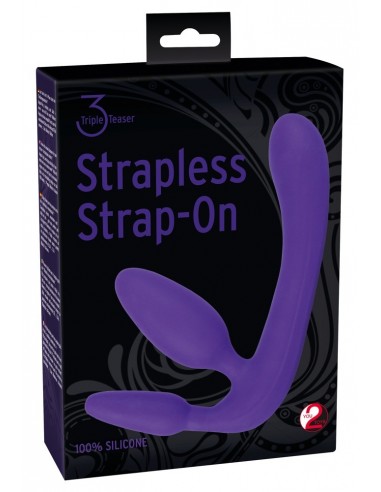 Multifunkcyjny Strapless Strap-On - Strap-ony, dilda na pasku bez wibracji - 1