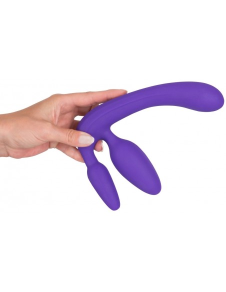 Multifunkcyjny Strapless Strap-On - Strap-ony, dilda na pasku bez wibracji - 4