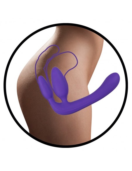 Multifunkcyjny Strapless Strap-On - Strap-ony, dilda na pasku bez wibracji - 5