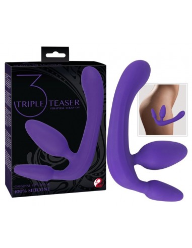 Multifunkcyjny Strapless Strap-On - Strap-ony, dilda na pasku bez wibracji - 6