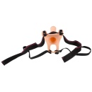 Przedłużacz prącia Silicone Strap-on +5 cm medium – nakładany, z twardym żołędziem, 16 cm - 2