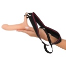 Przedłużacz prącia Silicone Strap-on +5 cm medium – nakładany, z twardym żołędziem, 16 cm - 3