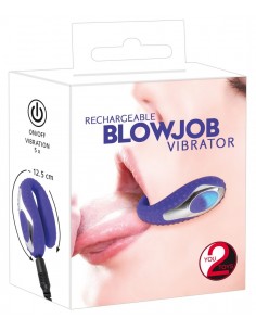 Stymulator dla Par Blow Job Vibe Purple - Stymulatory i wibratory dla par - 1