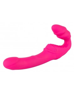 Penis Z Wibracjami Vibrating Strapless Strap-On 2 - Strap-ony, dilda na pasku z wibracją - 1