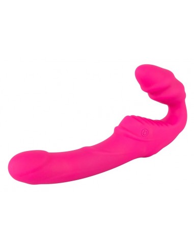 Penis Z Wibracjami Vibrating Strapless Strap-On 2 - Strap-ony, dilda na pasku z wibracją - 1