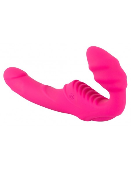 Penis Z Wibracjami Vibrating Strapless Strap-On 2 - Strap-ony, dilda na pasku z wibracją - 4