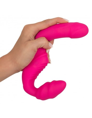 Penis Z Wibracjami Vibrating Strapless Strap-On 2 - Strap-ony, dilda na pasku z wibracją - 5