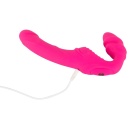 Wibrator strap-on bez uprzęży Vibrating Strapless Strap-on 2 – silikon z powłoką PU, 9 trybów wibracji, długość 21,8 cm - 7