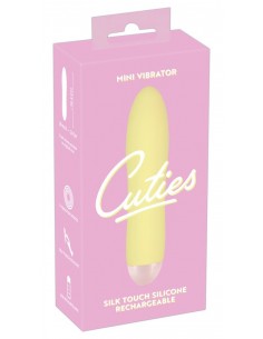 Mini wibrator Cuties Mini Vibrator yellow - Wibratory Mini - 1 2