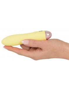 Mini wibrator Cuties Mini Vibrator yellow - Wibratory Mini - 1