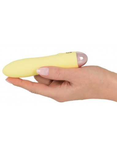 Mini wibrator Cuties Mini Vibrator yellow - Wibratory Mini - 1