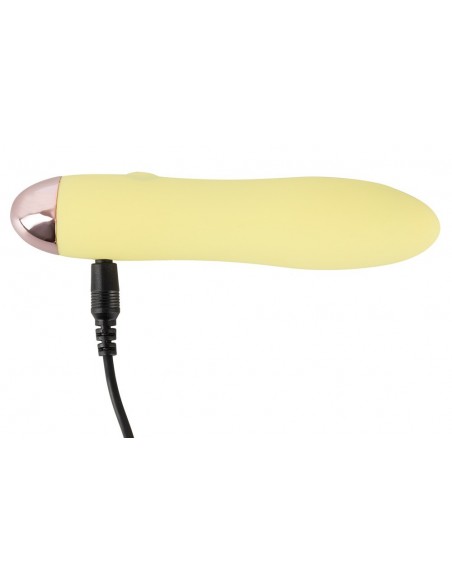 Mini wibrator Cuties Mini Vibrator yellow - Wibratory Mini - 5
