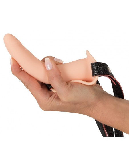 Penis Z Wibrajami Na Pasku Vibrating Strap-On - Strap-ony, dilda na pasku z wibracją - 6