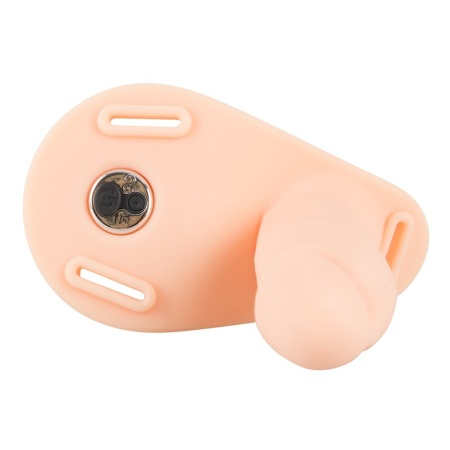 Podwójny Strap-On z Wibracją — Silikon i PU, 2 Dilda 15,7 cm i 8,8 cm, 10 Trybów - 9