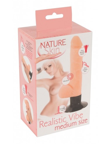 Realistyczny wibrator CYBERSKÓRA Nature Skin Realistic Vibe M - Wibratory z cyberskóry - 2