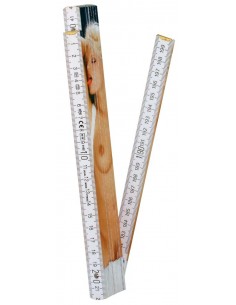 Folding Ruler "Girl" 2m - Śmieszne gadżety, prezenty - 1 2
