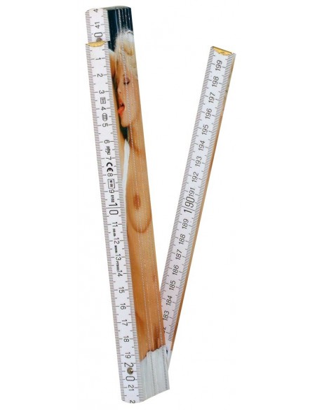 Folding Ruler "Girl" 2m - Śmieszne gadżety, prezenty - 2