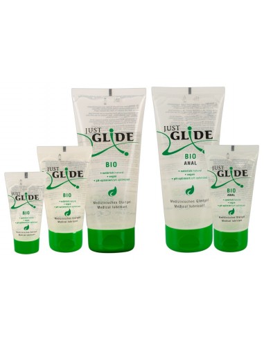 Wodny lubrykant Just Glide Bio Set - Lubrykanty do seksu klasycznego - 1