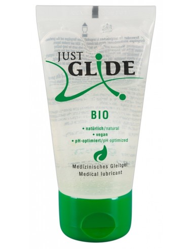 Wodny lubrykant Just Glide Bio 50 ml - Lubrykanty do seksu klasycznego - 1
