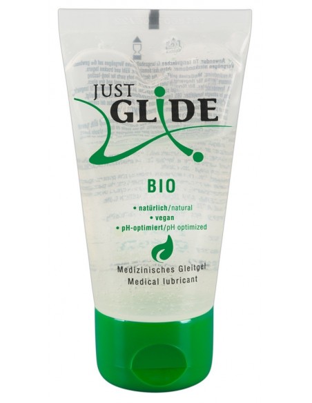 Wodny lubrykant Just Glide Bio 50 ml - Lubrykanty do seksu klasycznego - 1