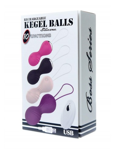 Nowoczesne Kulki Gejszy z Wibracjami i Bezprzewodowym Sterowaniem - Kulki Gejszy i Jajeczka Wibrujące - 7