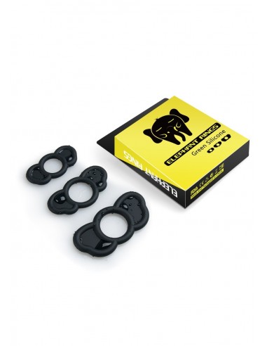 Zestaw pierścieni erekcyjnych - Cock Ring - Pierścienie erekcyjne niewibrujące - 2