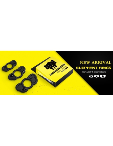 Zestaw pierścieni erekcyjnych - Cock Ring - Pierścienie erekcyjne niewibrujące - 5