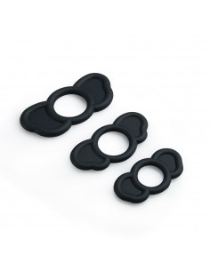 Zestaw pierścieni erekcyjnych - Cock Ring - Pierścienie erekcyjne niewibrujące - 1