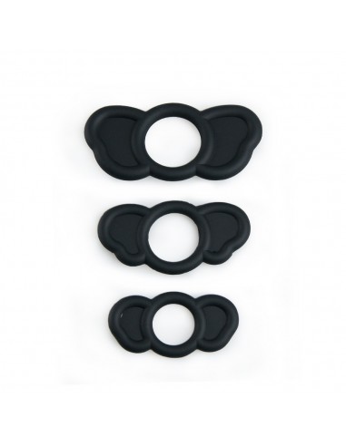 Zestaw pierścieni erekcyjnych - Cock Ring - Pierścienie erekcyjne niewibrujące - 7