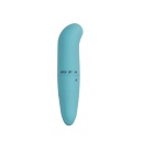 Wibrator Mini G Spot Blue - Zakrzywiona Końcówka, Tworzywo ABS, Długość 12 cm - 1