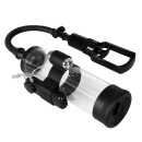 Pompka Erekcyjna Do Penisa Powerpump Max Black/Clear z Wibracjami - 2