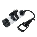 Pompka Erekcyjna Do Penisa Powerpump Max Black/Clear z Wibracjami - 3